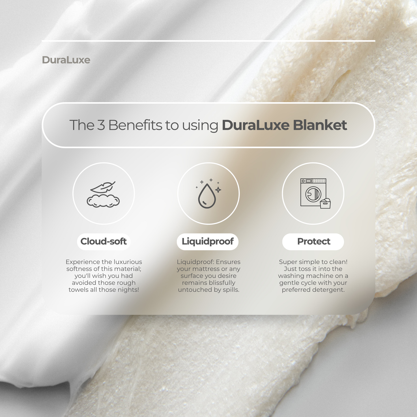 DuraLuxe - Waterproof Blanket For Wet Moments